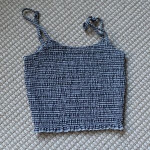Brandy Melville smocked tank
